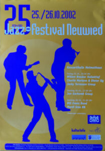 Plakat 25. Jazzfestival Neuwied 2002