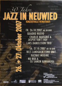 Plakat 30. Jazzfestival 2007