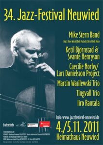 Plakat 34. Jazzfestival 2011