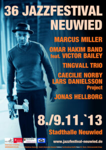 Plakat 36. Jazzfestival 2013